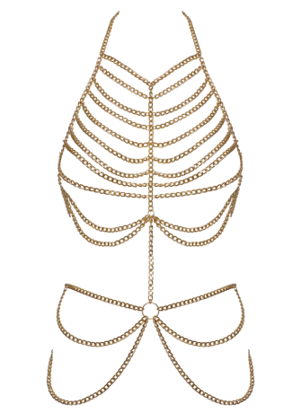 Chaines de corps en métal doré - R24504456001